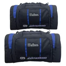 Kit 2 Malas Bolsas de Viagem Welcon Pequena + Média Adventure Reforçada Pronta Entrega