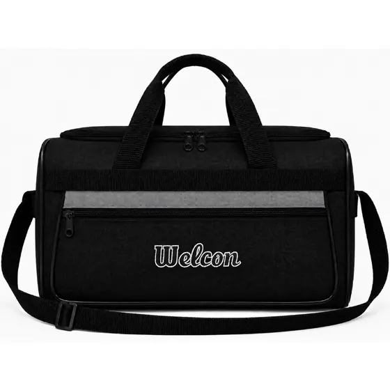 Mala de Viagem Pequena Compacta Welcon Bolsas Modelo Compact Reforçada Pronta Entrega