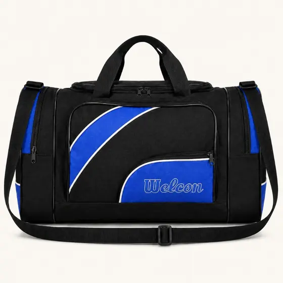 Bolsa de Viagem Pequena Welcon Bolsas Modelo Wave Reforçada Pronta Entrega