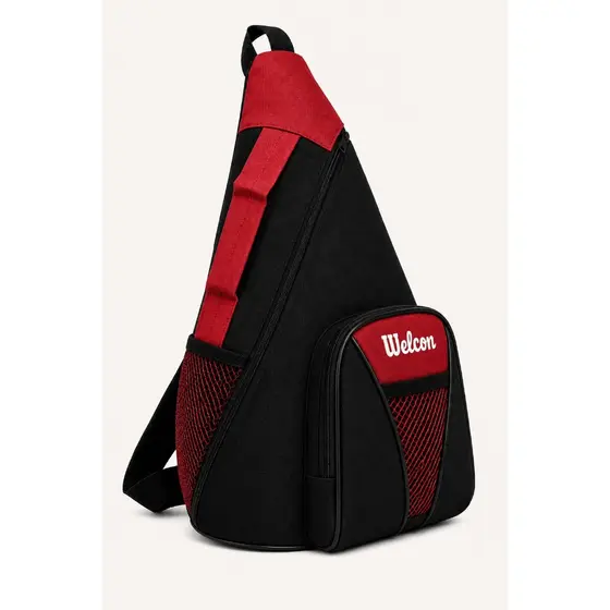 Mochila Transversal Grande Welcon Bolsas Reforçada Resistente Camping Escola Trabalho