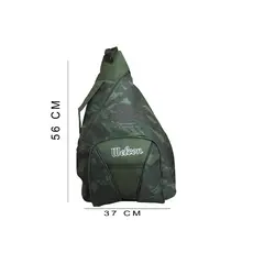 Mochila Transversal Grande Welcon Bolsas Reforçada Resistente Camping Escola Trabalho