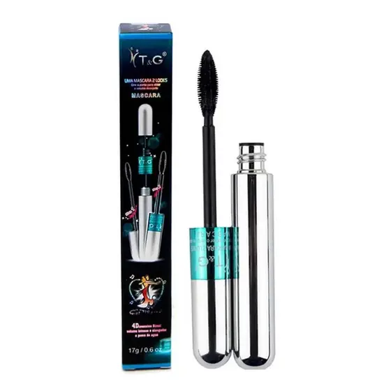 Rímel Máscara De Cilios T&g Tango 4D 2 Em 1