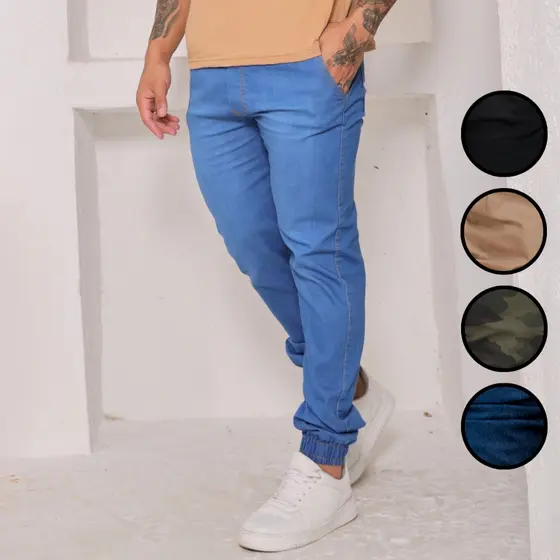Calça JEANS Jogger Masculina Premium