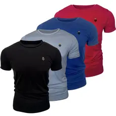 Kit 4 Camiseta Dry Fit Academia Masculina Treino Corrida Esportes