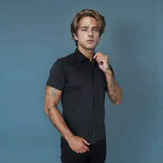 Camisa Social Masculino Amassa Camisa Masculina Social Manga Curta Original
