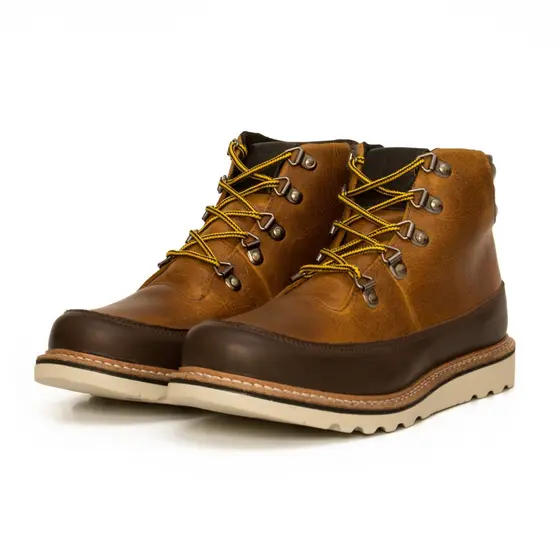 Bota Coturno Urban Retrô Moc Toe Couro Napolli Ranclafe Urban Shoes