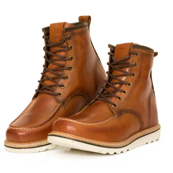 Bota Coturno Vintage Masculino Couro Ranclafe Urban Shoes