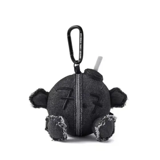 Pingente De Ilustrado Simples Bomba Preta Bolsa De Boneca De Pelúcia Chaeiro Fogão Pingente