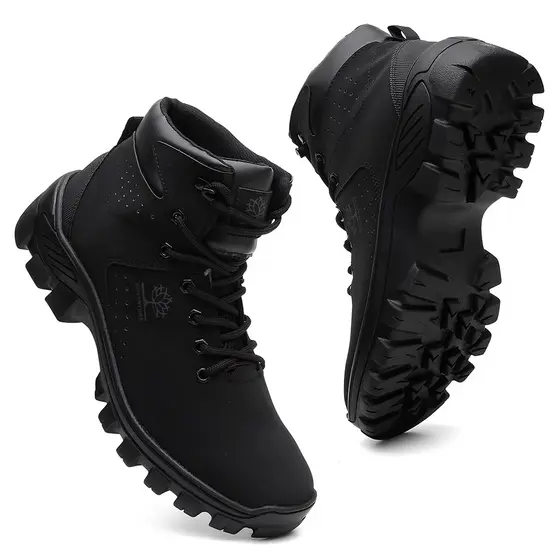 Coturno Masculino Bota Adventure Solado Costurado Na Promoção