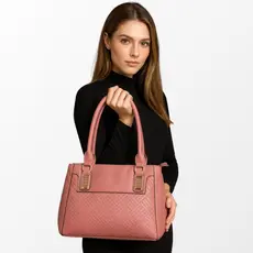 Bolsa Feminina Transversal Tote De Ombro Reforçado Baú Resistente