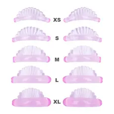 FUNMIX 5 Pares 5 Tamanhos Almofadas De Silicone Para Pestanas Perm Permissão De Cílios 3D Ferramentas Aplicadoras De Acessórios De Extensão