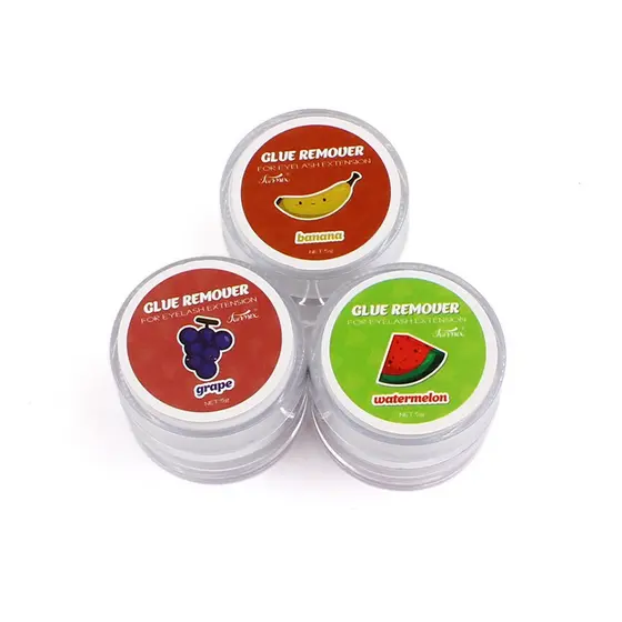 Funmix Nova 5g Sabor Frutas Pestanas Cola Removedor De Creme Para Cílios Extensão Removedor De Ferramentas De Maquiagem