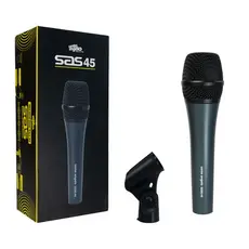 Microfone com Fio Santo Angelo SAS 45 Supercardioide