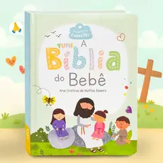 Bíblia Do Bebê Bíblia dos Pequeninos Livro Infantil Bíblia Da Criança Menino Menina Colecionável Almofadado