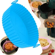 Formas Silicone Pra Fritadeira Air Fryer Micro-ondas Forno Com Alça Lavável Grossa 80g + Resistente + Durável