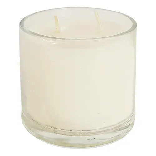Vela Aromática Perfumada Branca Copo 265ml Com Aroma Rosas