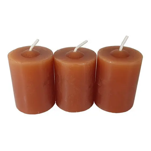 Kit 3 Velas Aromáticas Perfumadas Com Aroma De Canela