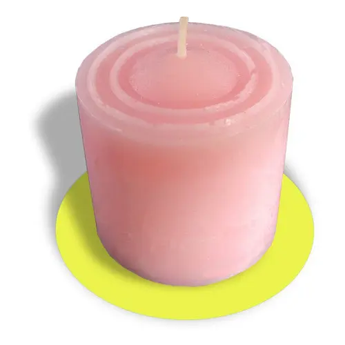 Vela Cheirosa Na Rosa Aromática - Melhore O Ambiente