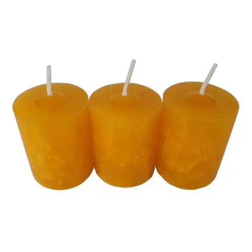 Kit 3 Velas Aromáticas Perfumadas Com Aroma De Mel