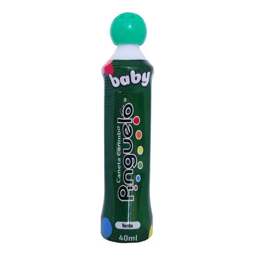 Marcador De Bingo Caneta Carimbo Baby Pinguelô 40ml Verde