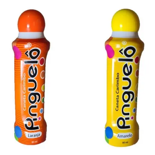 2 Novas Cores Canetas Carimbo Pinguelô 80ml