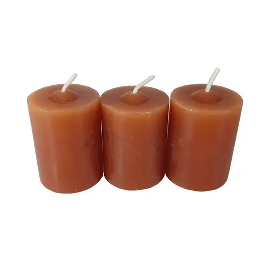 Kit 3 Velas Aromáticas Perfumadas Com Aroma De Canela