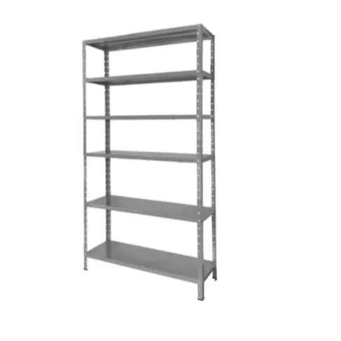 Estante De Aço Prateleira Multiuso Galvanizada 6 Bandejas Industrial Slim