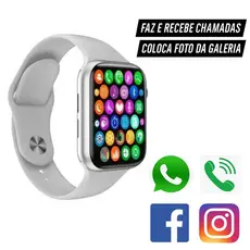 Relogio Smartwatch Feminino Masculino X11 Series 11 Para Android Samsung iPhone Faz Recebe Chamada