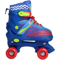 Patins Quad Unitoys 26 ao 29 + Kit de Proteção Ref.1386 Azul