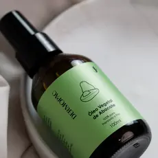 Óleo Vegetal de Abacate 100% Puro e Natural Pele Tratamento Facial Coporal Capilar Anvisa Dermopac
