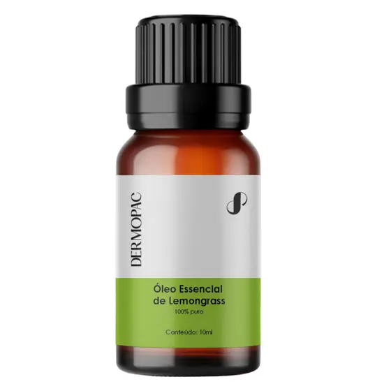 Óleo Essencial Lemongrass Campim Limão 100% Puro Dermopac 10ML