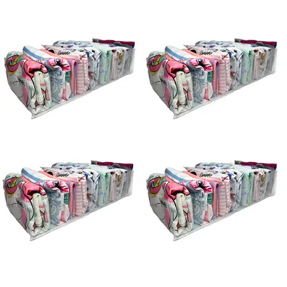 Kit 4 Colmeias organizadora M 40x10x15 sem vies