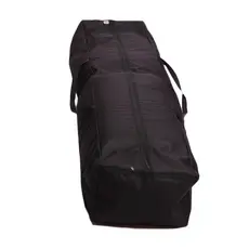 Bolsa Organizadora Multiuso Árvore de Natal Camping com 2 bolsos lateral 2 alças reforçadas Preto GG