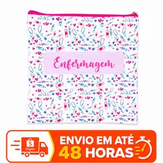 Porta Jaleco Transporte Enfermagem Medicina Odontologia Resistente Pratico