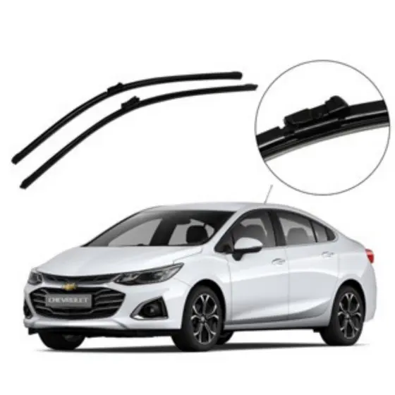 Par Palheta de Silicone Chevrolet Cruze 2017 2018 2019 2020 2021 2022 Limpador do Parabrisa CINOY