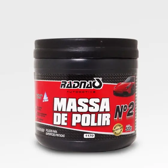 Massa de Polir Nº 2 Radnaq Elimina Riscos Superficiais