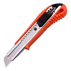 Estilete Aço Reforçado 16cm Com Trava 18mm - Nf-e