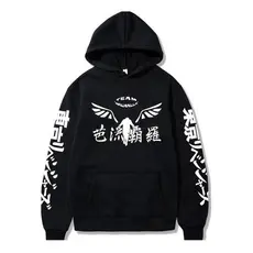 Blusa De Moletom Anime Tokyo Revengers Team Valhalla Faixas