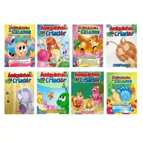 Amiguinhos do Criador - Coleção com 8 Livros
