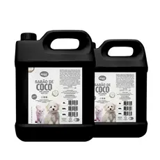 Kit 2 Sabão de Coco Pré-Lavagem 7 em 1 para Cães e Gatos Genial Pet 5L