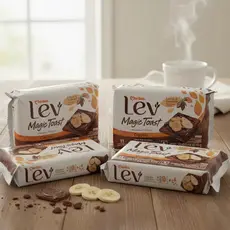 4 Torradas de Cacau Lev Marilan Fitness 110 g. Envio Imediato Promoçao