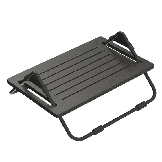 Apoio Ergonômico Para Os Pés Descanso Base Nr17 Preto MDP
