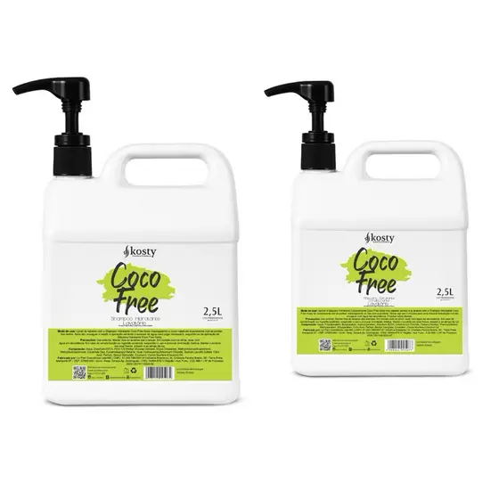 Kit de Tratamento Capilar de Coco (Shampoo E Condicionador 2.5l) Kosty