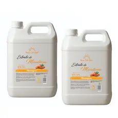 Kit Com 2 Shampoo Macadâmia 5L Cada New Liss Hair
