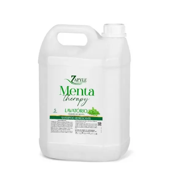 shampoo Detox capilar lavatório masculino e feminino 5l zapyle