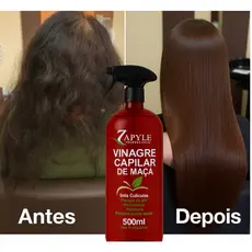 O Segredo do Brilho Perfeito: Vinagre de Maçã Capilar Zapyle 500ml