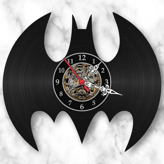 Relogio De Parede Batman Herois Filmes Series Avengers Vinil