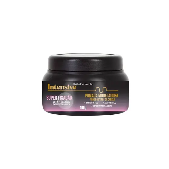 INTENSIVE POMADA CAPILAR MODELADORA SUPER FIXACAO 100 G