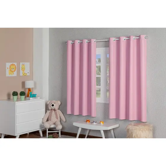Cortina Blackout para Quarto Infantil 2,80 x 1,60 Quarto de Bebe Menino Menina