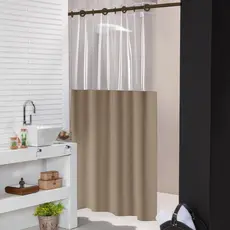 Cortina Para Box Banheiro 100% PVC Impermeavel Varias Cores